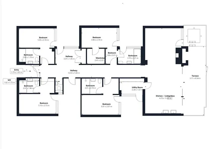 Sleeper - Sleeps 8 Casa de Férias